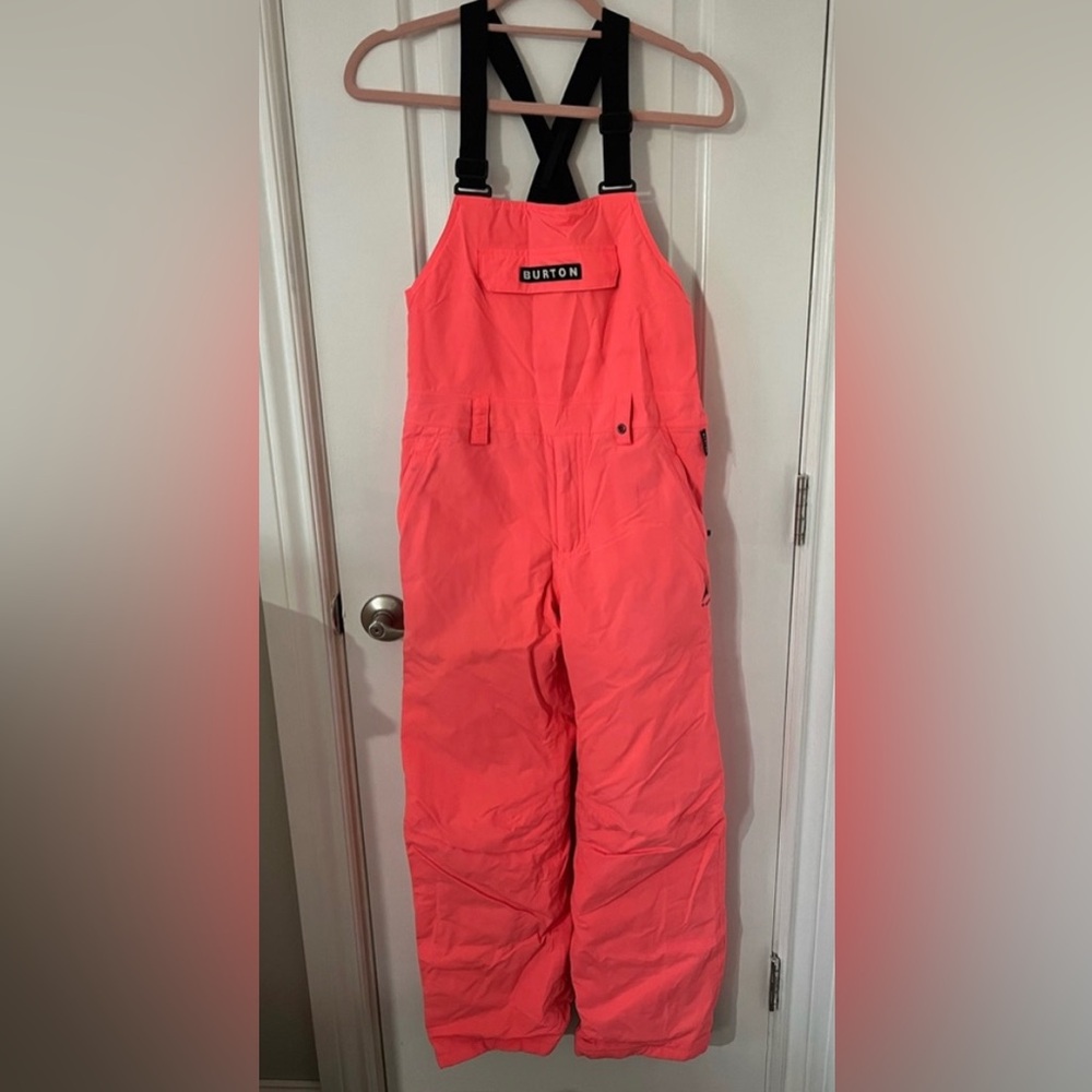 Burton Skylar snowboarding Ski bib size 10 Girls Medium